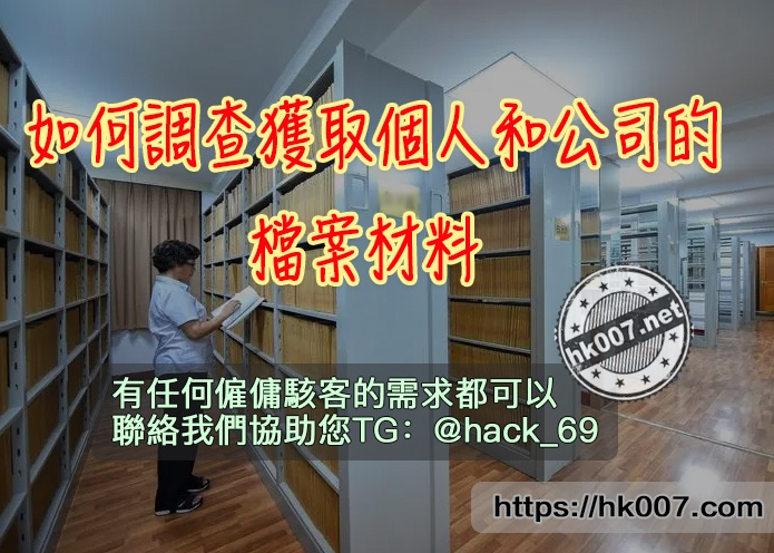 如何獲取個人和公司的檔案材料