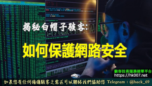 揭秘白帽子骇客：如何保護網路安全